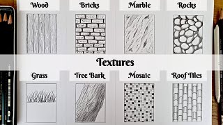 How to draw Textures  Part1 [upl. by Ayocal]