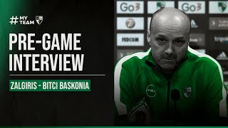 Coach Zdovc looks into Baskonia challenge [upl. by Brana]