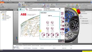 RobotStudio 001 FlexPendant Crear Programa [upl. by Baillie975]