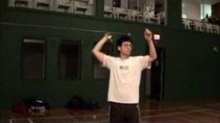 Badminton Forearm Pronation Technique [upl. by Dahaf]