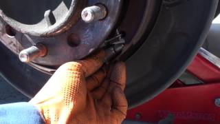 2007  2013 Toyota Tundra Parking Brake Adjustment [upl. by Manton]