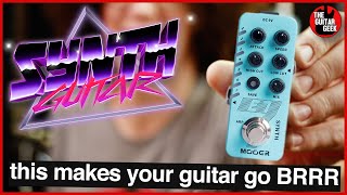 Synth Guitar on a budget  Mooer E7 Review and Top 7 Tones [upl. by Atiuqrahs]