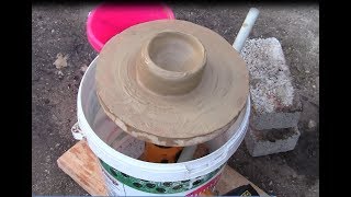 Awesome Homemade DIY Project Make it easy Pottery Wheel [upl. by Ydroj]