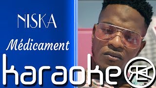 Niska  Médicament  Karaoké Paroles Instru ft booba [upl. by Aivul]