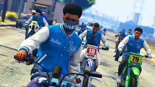 Bloods vs Crips War  gta 5 [upl. by Ul]