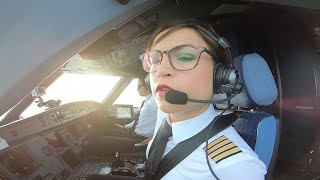 Reportage über AirbusKapitänin Captain Steffi  Die Chefin der ZuluZulu [upl. by Irallih476]