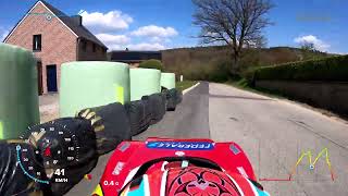 speeddown Bellevaux belgique 2022olisand bob car [upl. by Guenna108]