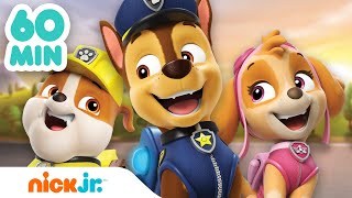 PAW Patrol  ¡Lo mejor de la Patrulla de Cachorros durante 1 hora  Nick Jr en Español [upl. by Tirma]