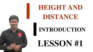 Height and DistanceLesson 1INTRODUCTION [upl. by Bandur]