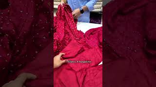 Making SABYASACHI 25 lakh outfit from SCRATCH in ₹7000 shorts ashortaday [upl. by Calisa]