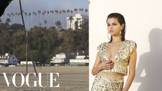 Selena Gomez Goes Behind the Scenes With Vogue [upl. by Bowra692]