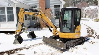 Cat 3035E2 Mini Excavator Walk AroundReview [upl. by Odinevneib]