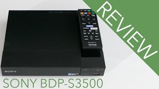 Sony BDP S3500 Bluray Player Review [upl. by Aisac260]