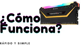 Explicación Fácil y Sencilla Memoria RAM  ¿Cómo funciona la memoria RAM [upl. by Letnahs]