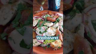 Weißwurst Salat 🤩👍🏼 Weißwurstsalat Weißwurst Salat Rezepte fyp bayern food brezel [upl. by Rois]