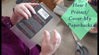 How I CoverProtect Paperback Books [upl. by Robinetta]