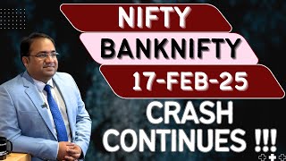 Nifty Prediction and Bank Nifty Analysis for Monday  17 Feb 2025  Bank Nifty Tomorrow [upl. by Zackariah]