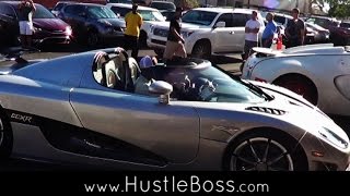 Floyd Mayweathers new 48 Million dollar car the Koenigsegg CCXR Trevita [upl. by Mcleod]