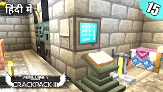 15 Crackpack III  New Storage System Server Technology  Minecraft Crackpack 3 Java  in Hindi [upl. by Kirch560]