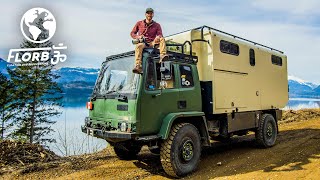 He Built a Tiny House on a Military Truck [upl. by Irish451]