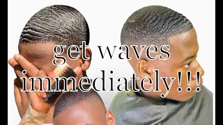 How to get waves immediately [upl. by Atirehgram]