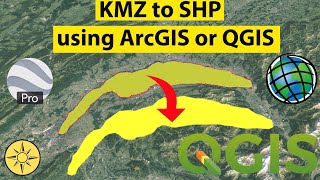 QGIS Layout Design  Opening a shapefile in Google Earth [upl. by Petey849]