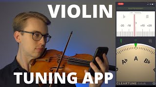 Tuning Your Violin with Ease A Guide to Using a Tuning App [upl. by Janel]