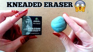 Kneaded Eraser VS Normal Eraser  How To Use Kneadable Eraser [upl. by Lindly]