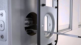 Yale Real Living Touchscreen Deadbolt Installation [upl. by Theron]