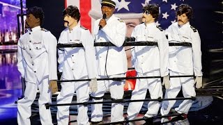 YMCA Puppets Dance to In the Navy on AGT 2016 [upl. by Airehc]