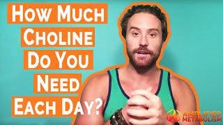 How Much Choline Do You Need Each Day [upl. by Ijar]