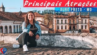 Principais Atrações de Ouro Preto  Minas Gerais [upl. by Inhsor]