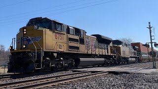 UP ZMQG4 Thru Fults Illinois 3224 [upl. by Bayly]