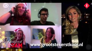 Grootste online kerstkoor  Kerstfeest op de Dam promo [upl. by Nela]