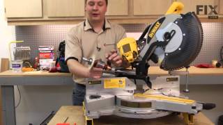 DeWALT Miter Saw Repair – How to replace the Armature and Fan [upl. by Waller]