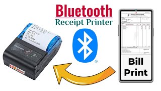 Mobile se Connect karna Shikhe  Bluetooth Thermal Receipt Printer [upl. by Shishko74]