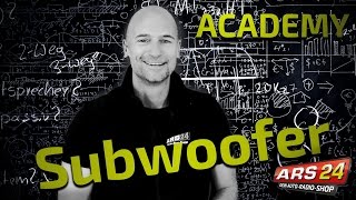 SUBWOOFER Seminar  Autohifi leicht erklärt  ARS24 [upl. by Adur]