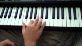 How to play quotJust a Friendquot by Biz Markie on piano simple [upl. by Berardo]