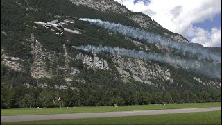 4K  quotBrachial Gripen Displayquot  SAF at LSMFMollis Air Show  Zigermeet  082019 [upl. by Garibold18]