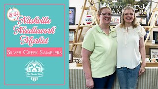 Cross Stitch Designer Spotlight Silver Creek Samplers  Nashville Needlework Market 2024 [upl. by Fernand]