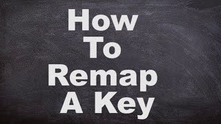 How To Remap A Key Using SharpKeys [upl. by Llehsem511]