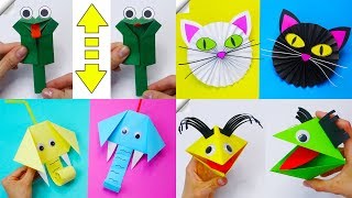 7 DIY paper crafts  Paper toys [upl. by Gupta]