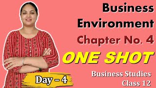 One Shot Business Environment Chapter 5 Business Studies Class 12  PSEB  Amnpreet Kaur [upl. by Anatsirhc619]