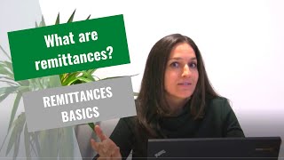 What are remittances Understanding Remittances Basics [upl. by Acinot48]