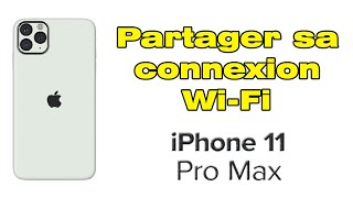 Comment faire un partage de connexion sur iPhone 11 Pro Max [upl. by Retla]