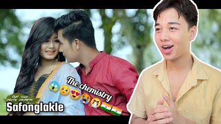 Safonglakle  Official Hidak Tombi Movie Song Release  REACTION [upl. by Ketty]