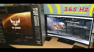 asus tuf gaming vg27wq [upl. by Lussier]