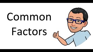 Factoring  Common Factors Grade 10 [upl. by Alwyn]