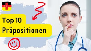 Wichtige Präpositionen für die Pflege Mach dein Deutsch fit [upl. by Borek]