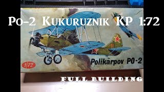 Polikarpov Po2 172 KP Full Building [upl. by Aldos]